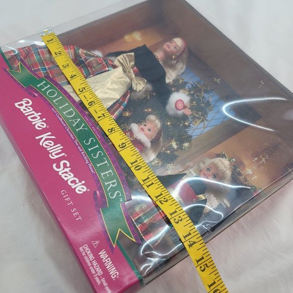 1998 Mattel Barbie Kelly Stacie Holiday Sister Girl Fashion Doll Gift Set - Picture 11 of 14
